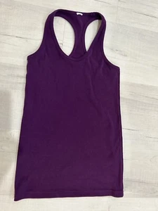 IVIVVA Girls Lululemon Keep Your Cool Racerback Tank Top Purple - Picture 1 of 4