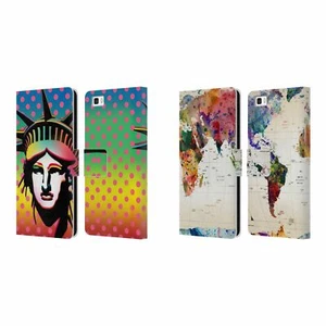 FUNDA BILLETERA OFICIAL MARK ASHKENAZI CULTURA POP LIBRO PARA TELÉFONOS HUAWEI 2 - Imagen 1 de 7