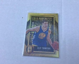 2013-14 Gold Prospects Klay Thompson 10/49 Super Rare Panini Warrior