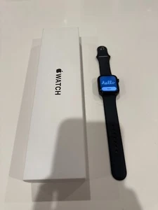 Apple Watch SE (GPS Cellular 44mm) Space Gray Aluminum/Midnight Band - MKRR3LL/A - Photo 1 sur 6