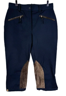 Pantalones Cortos Dolce & Gabbana Algodón Gamuza 10 EE. UU. 48 IT M L Azul Marino Pasarela Auténticos Foto 1 de 4