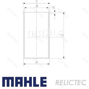 Cylinder Liner Sleeve MAN 51012010280 - Picture 1 of 2