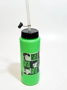 1989 New Kids on the Block Neon Green Tour Trinkflasche Vintage NKOTB - Bild 1 von 7