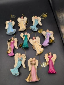 10 Thomas Kinkade Tree Collection Angels 4" Christmas Ornaments NWT - Picture 1 of 4