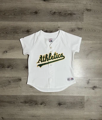 Camiseta de colección Majestic Oakland Athletics talla grande juvenil MLB  Foto 1 de 3