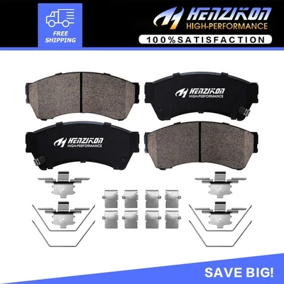 Pastillas de freno delanteras de cerámica aptas para 2006 2007 2008 2009-2012 Fusion MKZ Milan Mazda 6 ` Foto 1 de 4