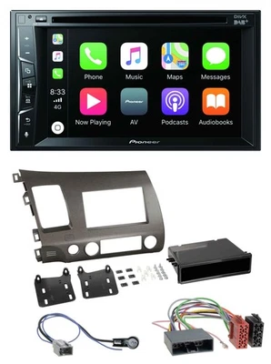 Pioneer MP3 USB DVD Bluetooth DAB 2DIN Autoradio für Honda Civic Hybrid FD3 06-1 - Bild 1 von 4