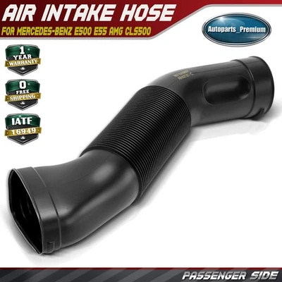 Manguera de admisión de aire lateral derecho para Mercedes-Benz E500 E55 AMG 2003-2006 CLS500 W219 Foto 1 de 4
