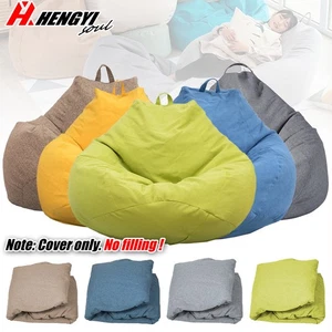 Large Bean Bag Chair Sofa Couch Cover Indoor Outdoor Lazy Lounger Child Adult - Bild 1 von 22