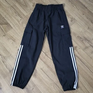Adidas Kids' Originals Adicolor 3-Stripes Cargo Jogger Pants Size M - Picture 1 of 8