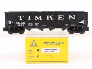 S Scale American Models 2005 COSG TRBX Timken 4-Bay Open Hopper #1000 mit Ladung - Bild 1 von 10