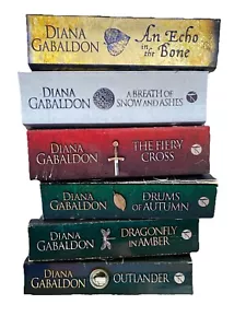 Diana Gabaldon Outlander 6 Book Paperback Bundle Free Shipping - Imagen 1 de 7