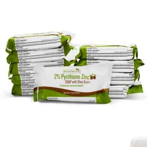 Jabón de manteca de karité 2 % piritiona de zinc (ZNP BAR) 3,7 oz (10 barras) - Imagen 1 de 4