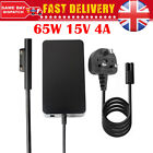 65W Charger For Surface Pro 3 4 5 6 7 1625 1724 1796 1800 Microsoft Surface Book