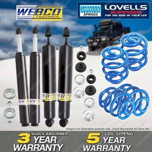 F + R Webco Shocks Lovells Sport Low Springs for Holden Commodore VB VC VH VK VL - Picture 1 of 3