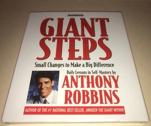 Anthony Tony Robbins CD Giant Steps audio book small changes make big difference - Imagen 1 de 4