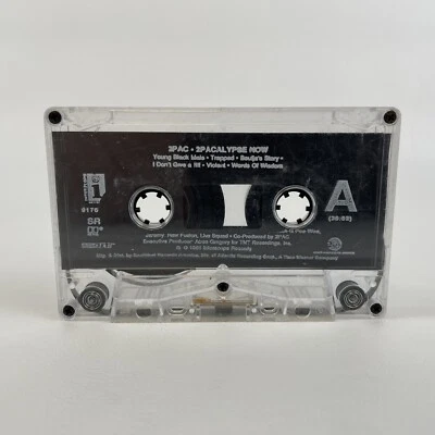 🔥2Pac - 2pacalypse Now 1991 Cassette Tape Only Rap Hip Hop Tupac TESTED!🔥 - Image 1 of 3