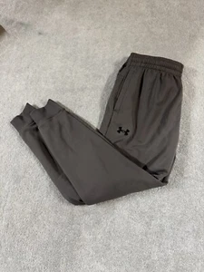 Pantalones de chándal Under Amour para hombre talla XL 36x31,5 marrón moca polar pierna cónica - Imagen 1 de 9