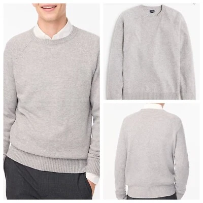 NWT J.CREW MEN’S Crewneck Sweater in Supersoft Lambswool Blend | M/ L | $89.50 - Image 1 of 2