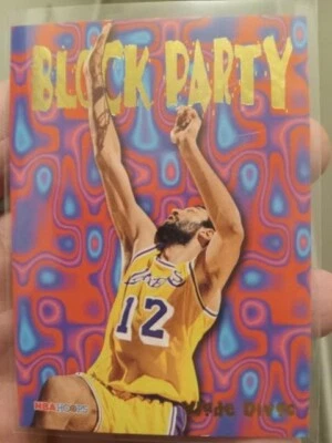 Vlade Divoc 1995 skybox nba hoops block party card 5 of 25 mint condition! - Image 1 of 2
