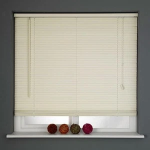 Sunflex 35mm Slat Real Wood Venetian blinds with Tapes 75cm x 152cm CHALK WHITE - Picture 1 of 1