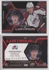 2013-14 Upper Deck Black Diamond Lustrous Nathan MacKinnon #L1 Rookie RC