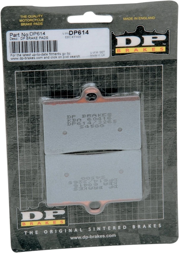Стандартные спеченные металлические тормозные колодки DP614 - Изображение 1 из 1