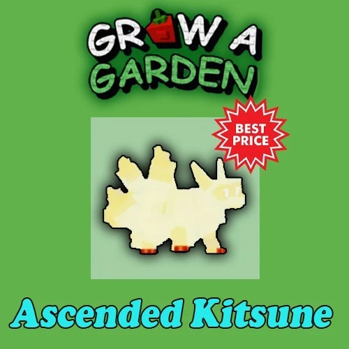 Ascended Kitsune - Grow a Garden Roblox | PETS | Cheap & Fast Delivery