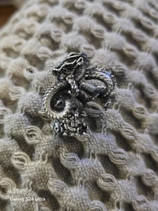 1oz Gold Spartan 999+ Pure Silver Asian Dragon Statue #8 of 500 - Picture 1 of 6