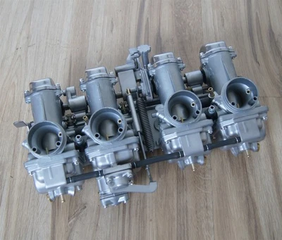Restored 1979-80 kawasaki kz1000 kz 1000 LTD Carburetor carb oem 26mm Mikuni set — 第 1/4 张图片