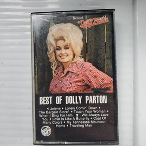 BEST OF DOLLY PARTON DOLLY PARTON 1975 RCA CASSETTE Jolene BMG Direct Club - Picture 1 of 5