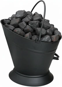Large Waterloo Fire Coal Log Hod Bucket Fireside Fireplace Scuttle Holder BBQ - Picture 1 of 8