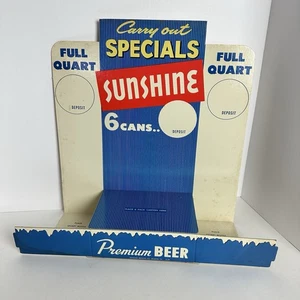 Vintage Sunshine Brewing Co Beer Display Promo Sign Reading PA RARE HTF - Picture 1 of 11