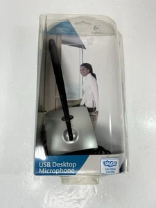 Logitech Consumer USB Desktop Microphone 980186-0403 for PC Mac Open Box - Picture 1 of 6