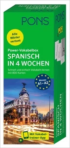 Spanisch Vokabeln lernen für Anfänger Wiedereinsteiger 800 Lernkarten Vokabelbox - Bild 1 von 4