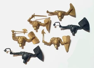 Vintage Timpo Historic Series Medieval & Middle Ages Gold Knights Torsos - Picture 1 of 1