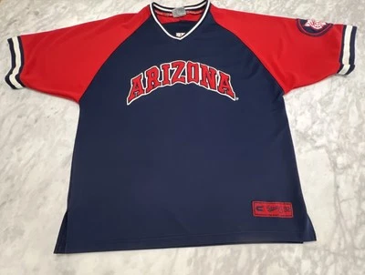 University Of Arizona Wildcats Baseball Jersey Size Large Colosseum 92 - Image 1 of 4