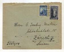 A6096) Turkey Cov 1929 (Stamps Date Of Issue) To Zurich