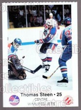 1984-85 Winnipeg Jets Police #19 Thomas Steen