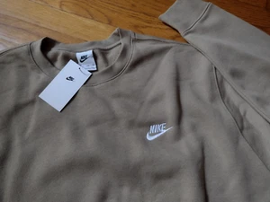 NWT, Nike Men's Crewneck Pullover Cotton Sweatshirt .  Style #BV2662-247 - Picture 1 of 7