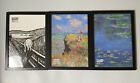 Art Collection Flamed  File Claude  Monet  Edvard Munch The Scream Water Lilis