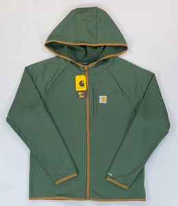Boy's Youth Carhartt Force Long Sleeve Full Zip Jacket NEW - Picture 1 of 3