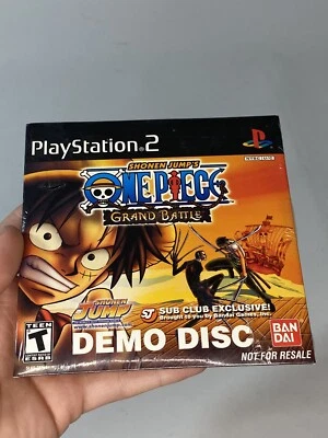 Sony PlayStation 2 Shonen Jump's One Piece Grand Battle Demo Disc Sealed Game   - Image 1 of 4