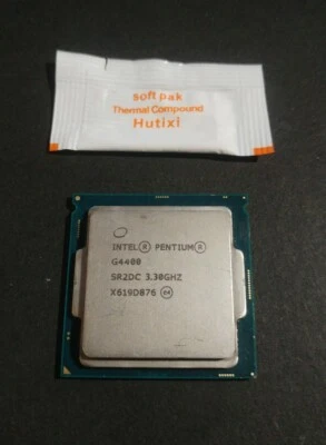 CPU 1151 V2 PENTIUM G4400 3.3 GHZ SR2DC SKYLAKE X2 SOCKET DUAL PROCESSORE LGA H4 - Immagine 1 di 2