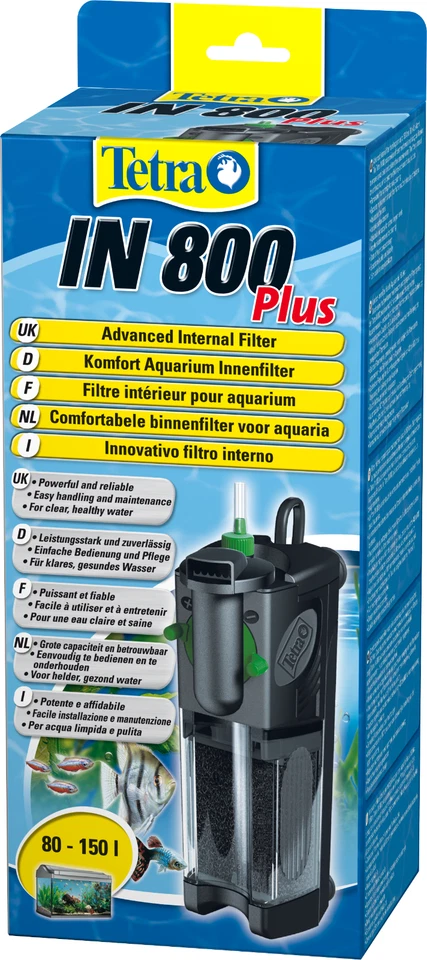 TÉTRA Tetra Aquarium Innenfilter IN 800 plus Aquarienfilter für 80 bis 150L