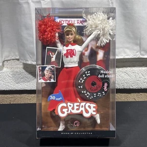 GREASE 30 YEARS - SANDY CHEERLEADER 2007 - BARBIE COLLECTOR PINK LABEL - Picture 1 of 19