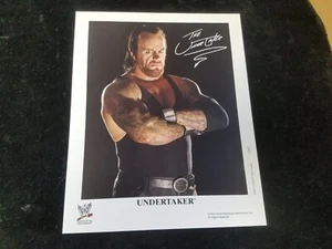 2004 WWE The UNDERTAKER Unsigned Color Promo Photo Picture Photograph 8" X 10" - Picture 1 of 3