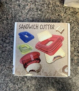 5 piezas - Molde para sándwiches de pan - Sellador cortador sin aplastar para niños CUADRADO - Imagen 1 de 6