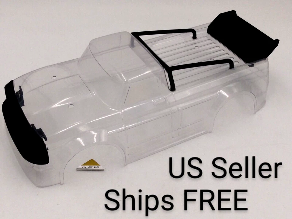 SG1603 RC Clear Baron Truck 1/16 Body 1603 001 New Ships FREE From US  Seller - Image 1 of 4