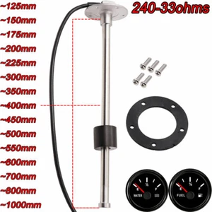 Marine Boat RV Truck Fuel Water Tank Level Sensor Sender Sending Unit 240-33ohms - Picture 1 of 33